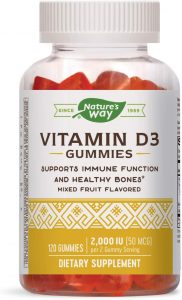 nature's way vitamin d3 gummies 2000 iu