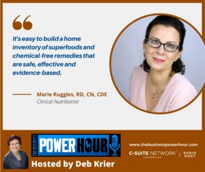 Deb Krier Business Power Hour interview with Marie Ruggles